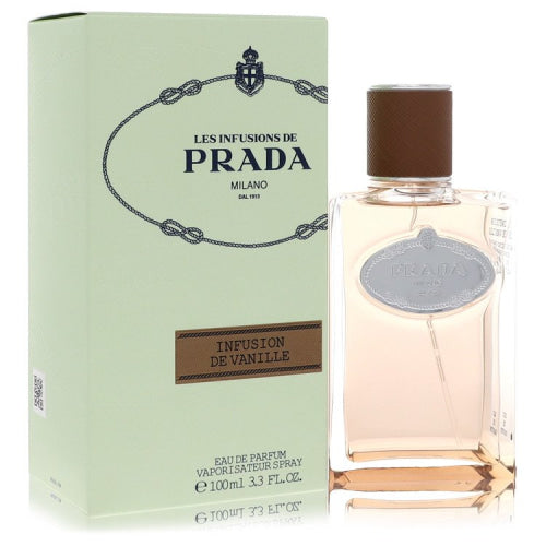 Prada Les Infusions De Infusion De Vanille by PradaEau De Parfum Spray (Unisex) 3.3 oz 3.3 oz / 100 ml / Alcohol, Amber, Woody, Aldehyde,