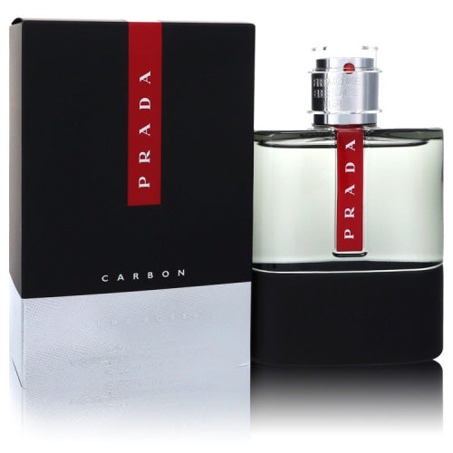 Prada Luna Rossa Carbon by PradaEau De Toilette Spray 5.1 oz 5.1 oz / 151 ml / Alcohol, Amber, Woody, Aldehyde, Oils Men