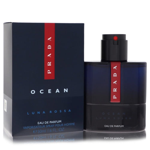 Prada Luna Rossa Ocean by PradaEau De Parfum Spray 1.7 oz 1.7 oz / 50 ml / Alcohol, Amber, Woody, Aldehyde, Oils Men