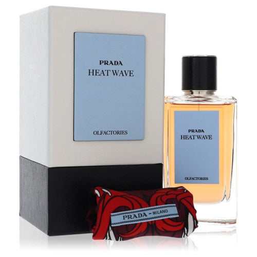 Prada Olfactories Heat Wave by PradaEau De Parfum Spray with Gift Pouch (Unisex) 3.4 oz 3.4 oz Eau de Parfum Spray + Gift Pouch 3.4 oz