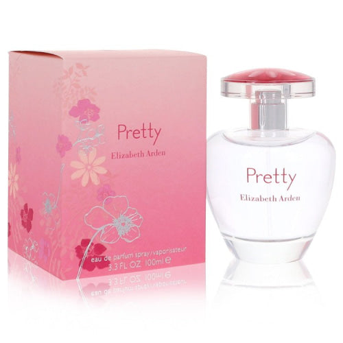 Pretty by Elizabeth ArdenEau De Parfum Spray 3.4 oz 3.4 oz / 100 ml / Alcohol, Amber, Woody, Aldehyde, Oils Women