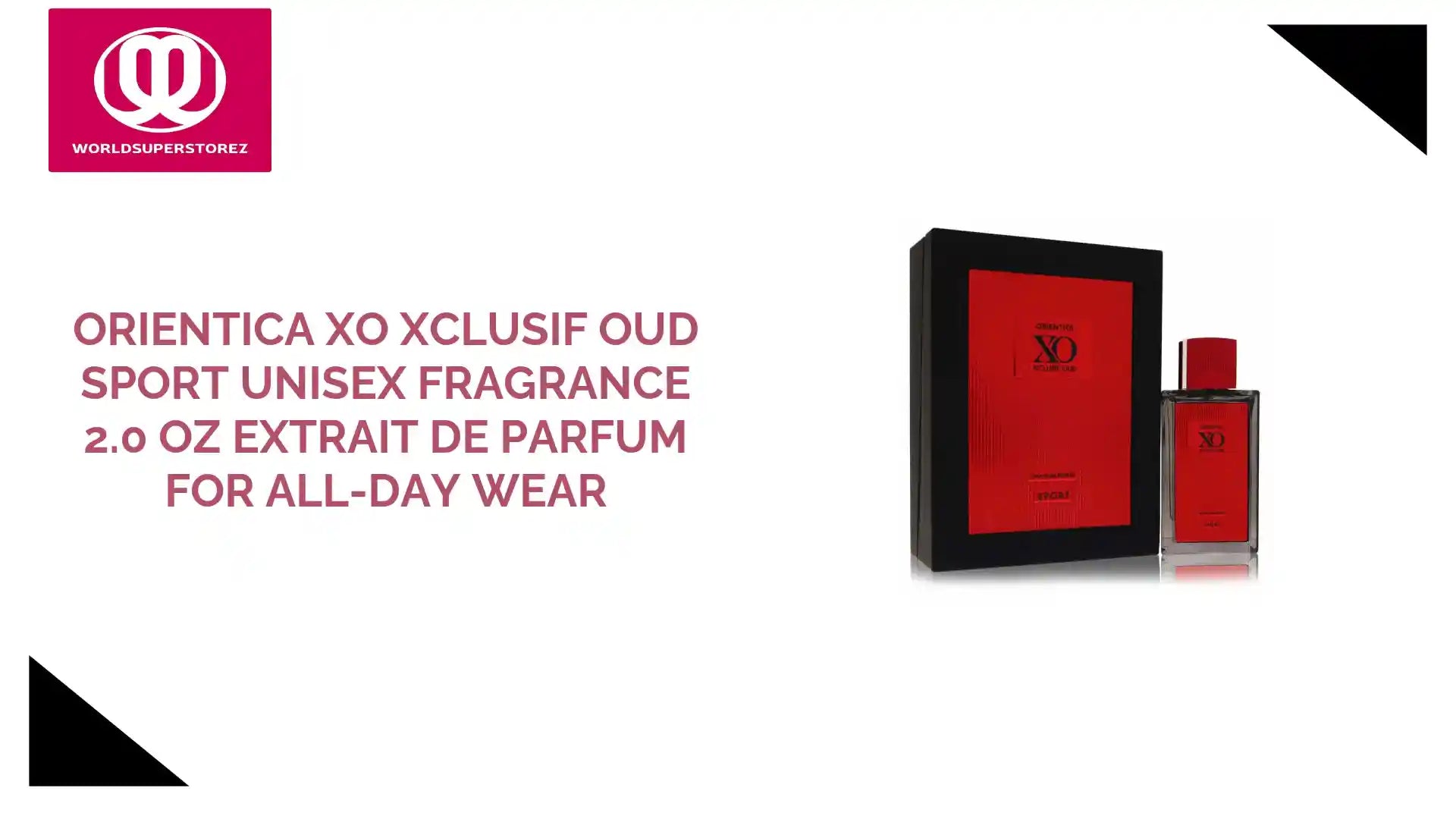 Orientica XO Xclusif Oud Sport Unisex Fragrance 2.0 oz Extrait De Parfum for All-Day Wear by@Outfy