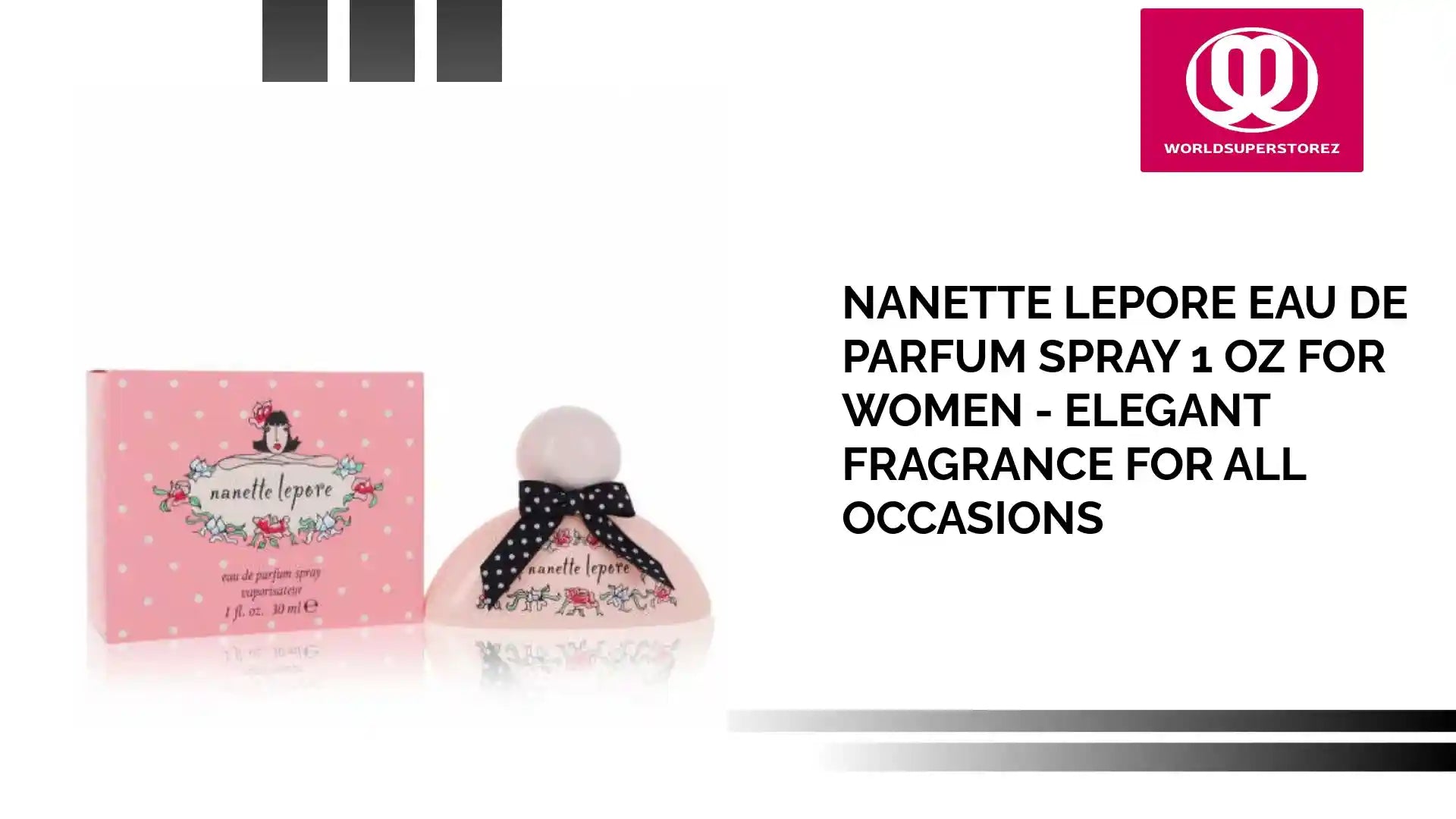 Nanette Lepore Eau De Parfum Spray 1 oz for Women - Elegant Fragrance for All Occasions by@Outfy