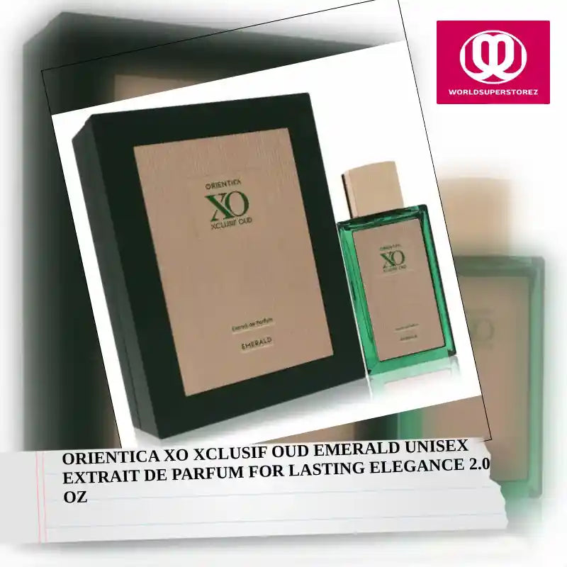 Orientica XO Xclusif Oud Emerald Unisex Extrait De Parfum for Lasting Elegance 2.0 oz by@Outfy