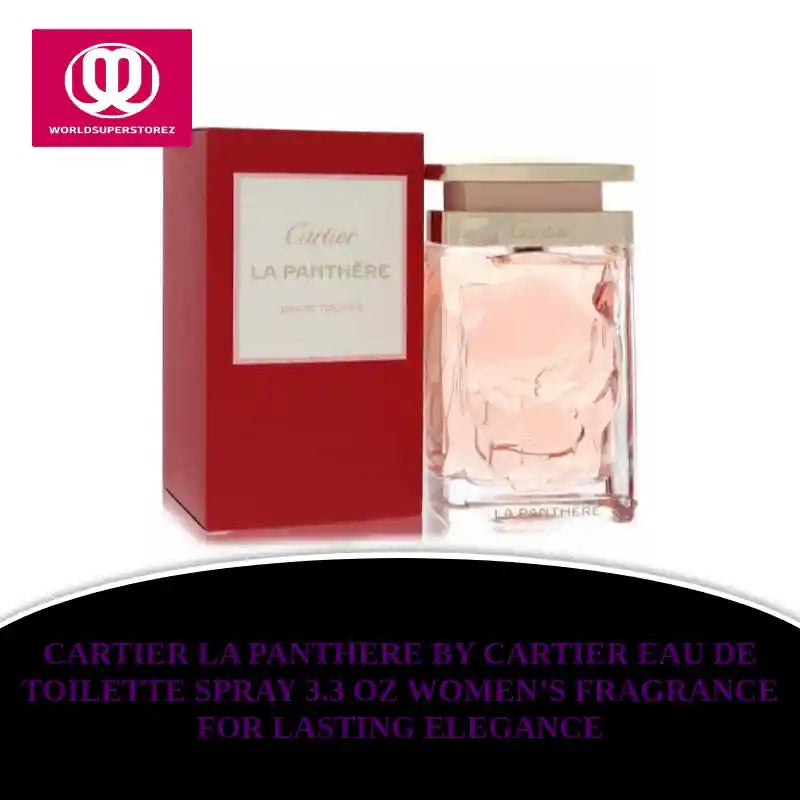 Cartier La Panthere by Cartier Eau De Toilette Spray 3.3 oz Women’s Fragrance for Lasting Elegance by@Outfy