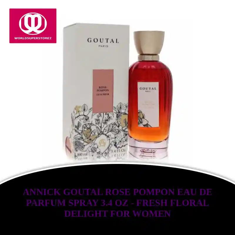 Annick Goutal Rose Pompon Eau De Parfum Spray 3.4 oz - Fresh Floral Delight for Women by@Outfy