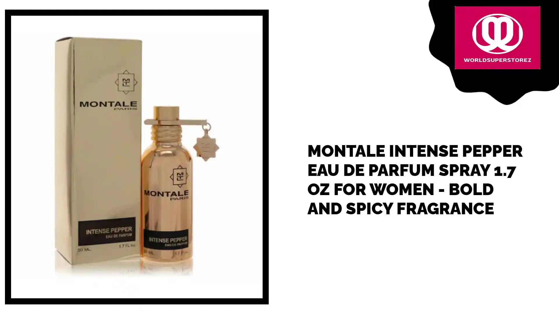 Montale Intense Pepper Eau De Parfum Spray 1.7 oz for Women - Bold and Spicy Fragrance by@Outfy