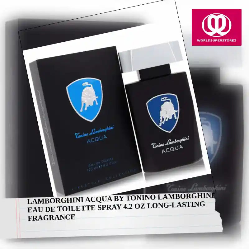 Lamborghini Acqua by Tonino Lamborghini Eau De Toilette Spray 4.2 oz Long-Lasting Fragrance by@Outfy