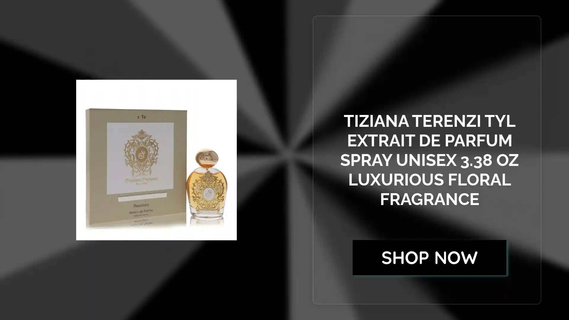 Tiziana Terenzi Tyl Extrait De Parfum Spray Unisex 3.38 oz Luxurious Floral Fragrance by@Outfy