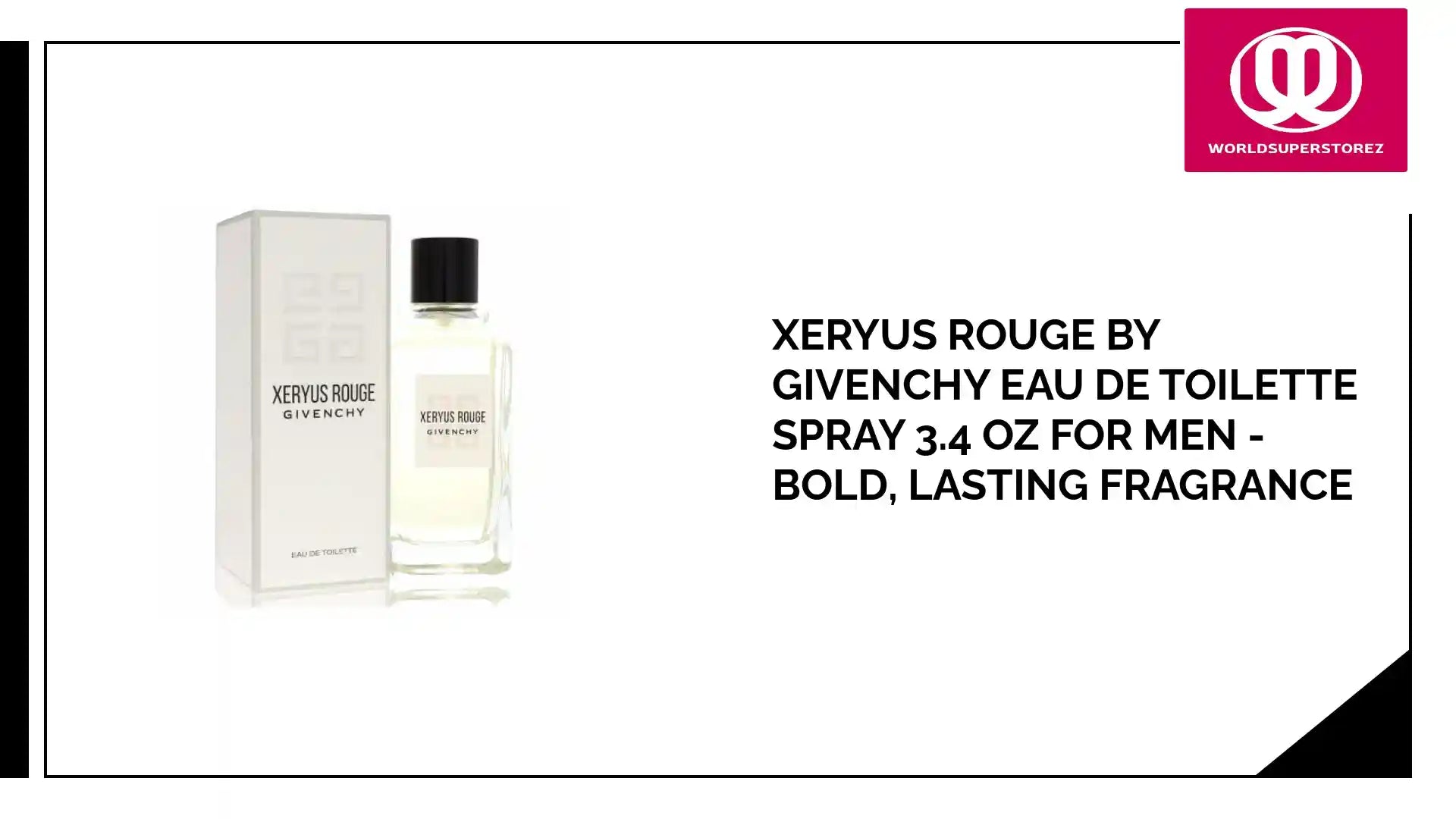 Xeryus Rouge by Givenchy Eau De Toilette Spray 3.4 oz for Men - Bold, Lasting Fragrance by@Outfy