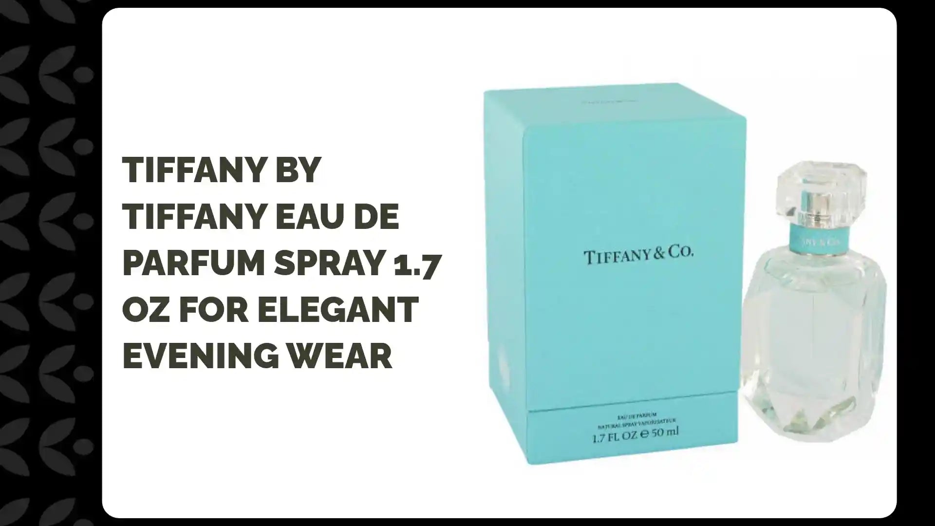 Tiffany by Tiffany Eau De Parfum Spray 1.7 oz for Elegant Evening Wear by@Outfy