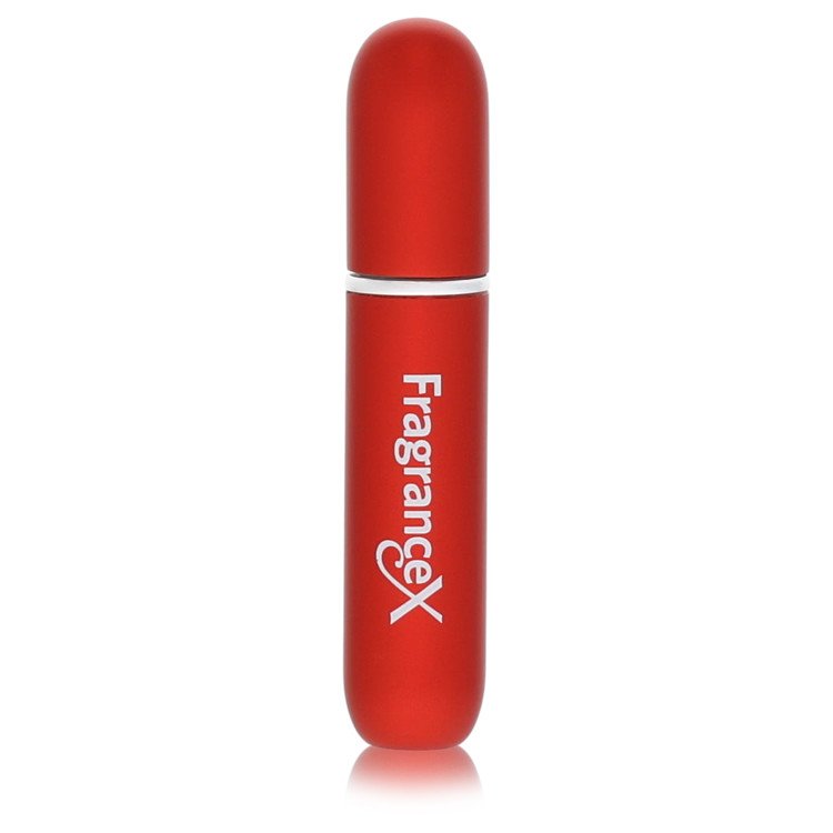 Travel Perfume Bottle by FragranceX - Mini Travel Refillable Spray with Cap Refills from Any Fragrance Bottle (Maroon) .135 oz