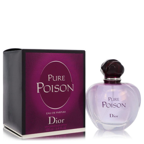 Pure Poison by Christian DiorEau De Parfum Spray 3.4 oz 3.4 oz / 100 ml / Alcohol, Amber, Woody, Aldehyde, Oils Women