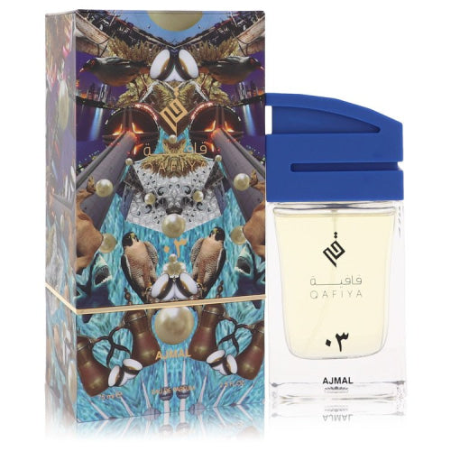 Qafiya 03 by AjmalEau De Parfum Spray (Unisex) 2.5 oz 2.5 oz / 75 ml / Alcohol, Amber, Woody, Aldehyde, Oils Unisex