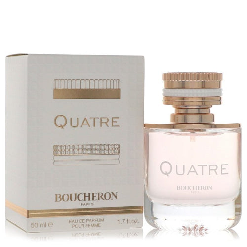 Quatre by BoucheronEau De Parfum Spray 1.7 oz 1.7 oz / 50 ml / Alcohol, Amber, Woody, Aldehyde, Oils Women