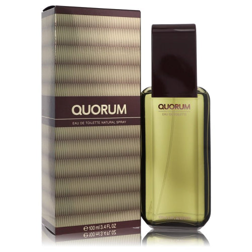 Quorum by Antonio PuigEau De Toilette Spray 3.4 oz 3.4 oz / 100 ml / Alcohol, Amber, Woody, Aldehyde, Oils Men