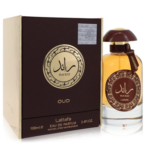 Raed Oud by LattafaEau De Parfum Spray (Unisex) 3.4 oz 3.4 oz / 100 ml / Alcohol, Amber, Woody, Aldehyde, Oils Unisex