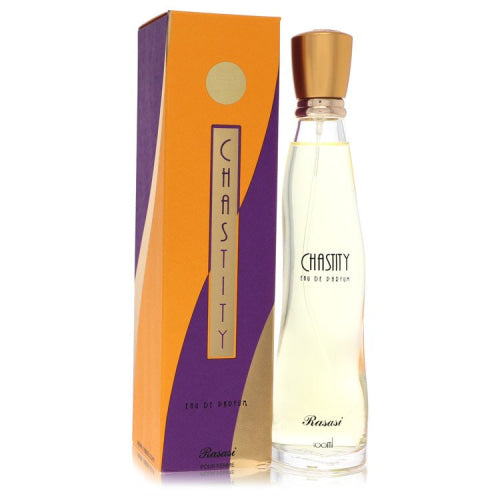Rasasi Chastity by RasasiEau De Parfum Spray 3.4 oz 3.4 oz / 100 ml / Alcohol, Amber, Woody, Aldehyde, Oils Women