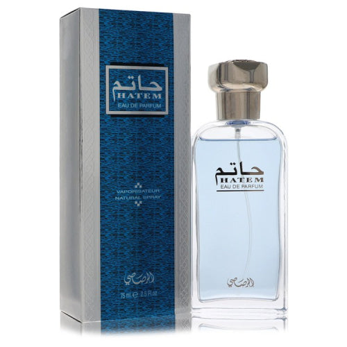 Rasasi Hatem by RasasiEau De Parfum Spray 2.5 oz 2.5 oz / 75 ml / Alcohol, Amber, Woody, Aldehyde, Oils Men
