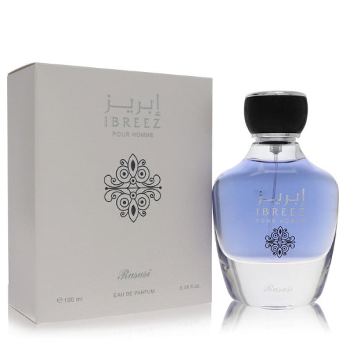 Rasasi Ibreez by RasasiEau De Parfum Spray 3.38 oz 3.38 oz / 100 ml / Alcohol, Amber, Woody, Aldehyde, Oils Men