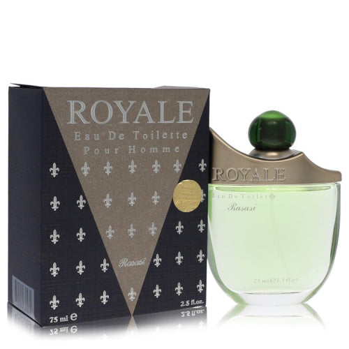 Rasasi Royale by RasasiEau De Toilette Spray 2.5 oz 2.5 oz / 75 ml / Alcohol, Amber, Woody, Aldehyde, Oils Men