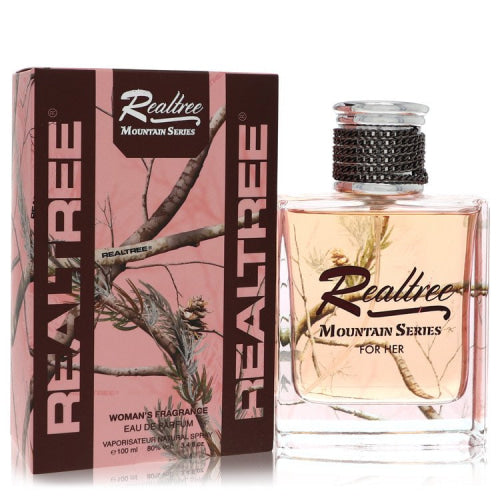 Realtree Mountain Series by Jordan OutdoorEau De Parfum Spray 3.4 oz 3.4 oz / 100 ml / Alcohol, Amber, Woody, Aldehyde, Oils Women