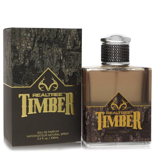 Realtree Timber by Jordan OutdoorEau De Parfum Spray 3.4 oz 3.4 oz / 100 ml / Alcohol, Amber, Woody, Aldehyde, Oils Men
