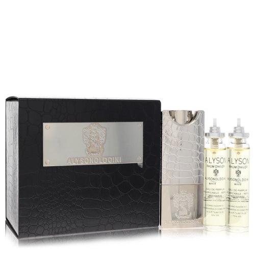 Rhum D’hiver by Alyson Oldoini Eau De Parfum Refillable Spray Includes 3 x 20ml Refills and Atomizer 2 oz 2 oz / 60 ml / Alcohol, Amber,