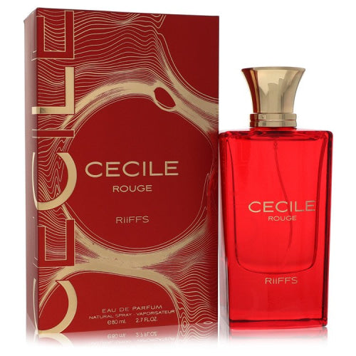 Riiffs Cecile Rouge by RiiffsEau De Parfum Spray 2.7 oz 2.7 oz / 80 ml / Alcohol, Amber, Woody, Aldehyde, Oils Women
