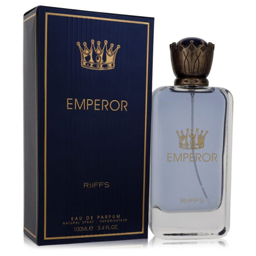 Riiffs Emperor by RiiffsEau De Parfum Spray 3.4 oz 3.4 oz / 100 ml / Alcohol, Amber, Woody, Aldehyde, Oils Men