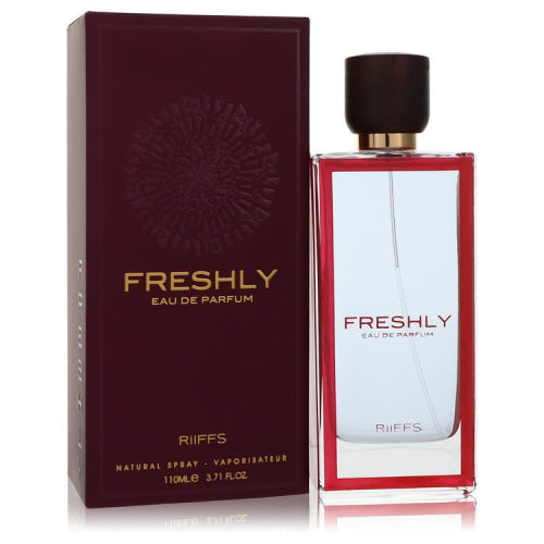 Riiffs Freshly by RiiffsEau De Parfum Spray 3.71 oz 3.71 oz / 110 ml / Alcohol, Amber, Woody, Aldehyde, Oils Women