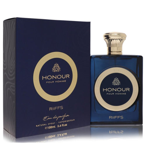 Riiffs Honour by RiffsEau De Parfum Spray 3.4 oz 3.4 oz / 100 ml / Alcohol, Amber, Woody, Aldehyde, Oils Men