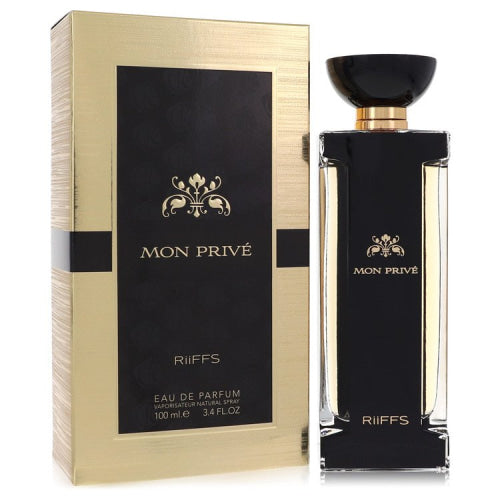 Riiffs Mon Prive by RiiffsEau De Parfum Spray (Unisex) 3.4 oz 3.4 oz / 100 ml / Alcohol, Amber, Woody, Aldehyde, Oils Unisex