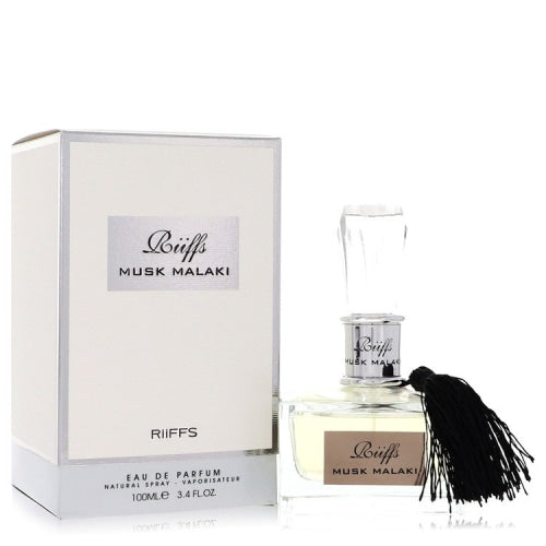 Riiffs Musk Malaki by RiiffsEau De Parfum Spray (Unisex) 3.4 oz 3.4 oz / 100 ml / Alcohol, Amber, Woody, Aldehyde, Oils Unisex