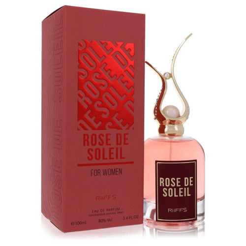 Riiffs Rose De Soleil by RiiffsEau De Parfum Spray 3.4 oz 3.4 oz / 100 ml / Alcohol, Amber, Woody, Aldehyde, Oils Women
