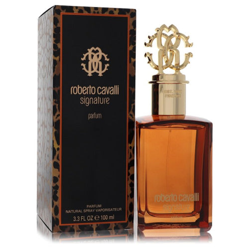 Roberto Cavalli New by Roberto CavalliEau De Parfum Spray 3.4 oz 3.4 oz / 100 ml / Alcohol, Amber, Woody, Aldehyde, Oils Women