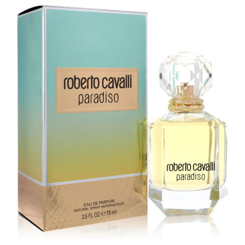 Roberto Cavalli Paradiso by Roberto CavalliEau De Parfum Spray 2.5 oz 2.5 oz / 75 ml / Alcohol, Amber, Woody, Aldehyde, Oils Women