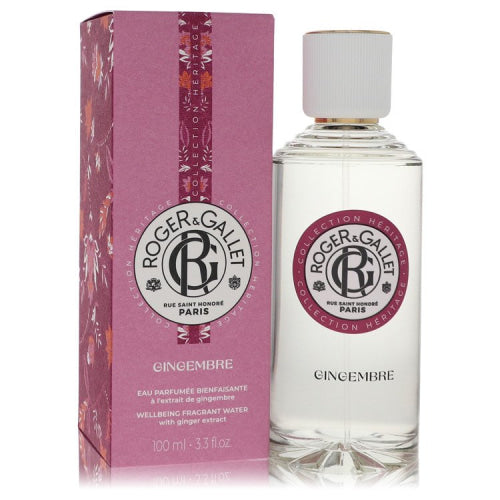 Roger & Gallet Ginger by Roger & GalletFresh Fragrant Water Spray 3.3 oz 3.3 oz / 100 ml / Alcohol, Amber, Woody, Aldehyde, Oils Women