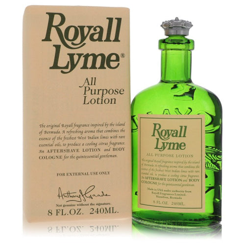 Royall Lyme by Royall FragrancesAll Purpose Lotion / Cologne 8 oz 8 oz / 240 ml / Alcohol, Amber, Woody, Aldehyde, Oils Men