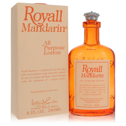 Royall Mandarin by Royall FragrancesAll Purpose Lotion / Cologne 8 oz 8 oz / 240 ml / Alcohol, Amber, Woody, Aldehyde, Oils Men