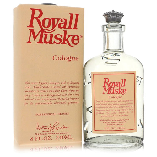 Royall Muske by Royall FragrancesAll Purpose Lotion / Cologne 8 oz 8 oz / 240 ml / Alcohol, Amber, Woody, Aldehyde, Oils Men