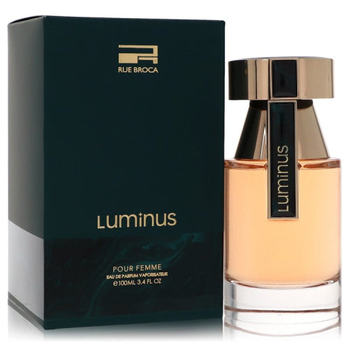 Rue Broca Luminus by Rue BrocaEau De Parfum Spray 3.4 oz 3.4 oz / 100 ml / Alcohol, Amber, Woody, Aldehyde, Oils Women