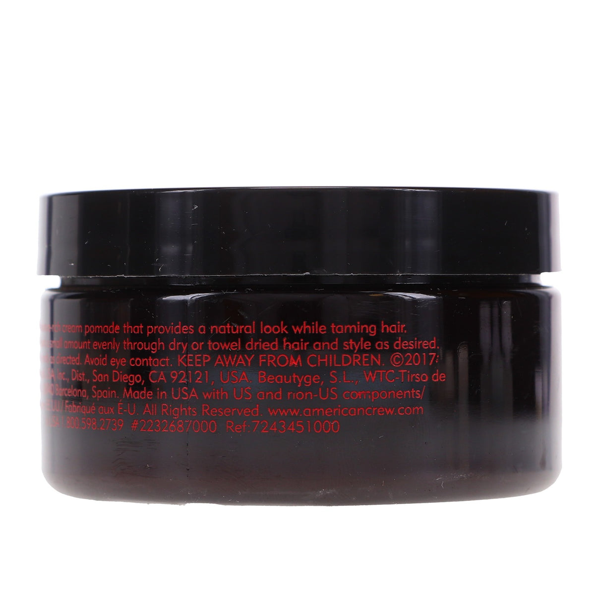 American Crew CREAM Pomade 3 oz, RED Pack