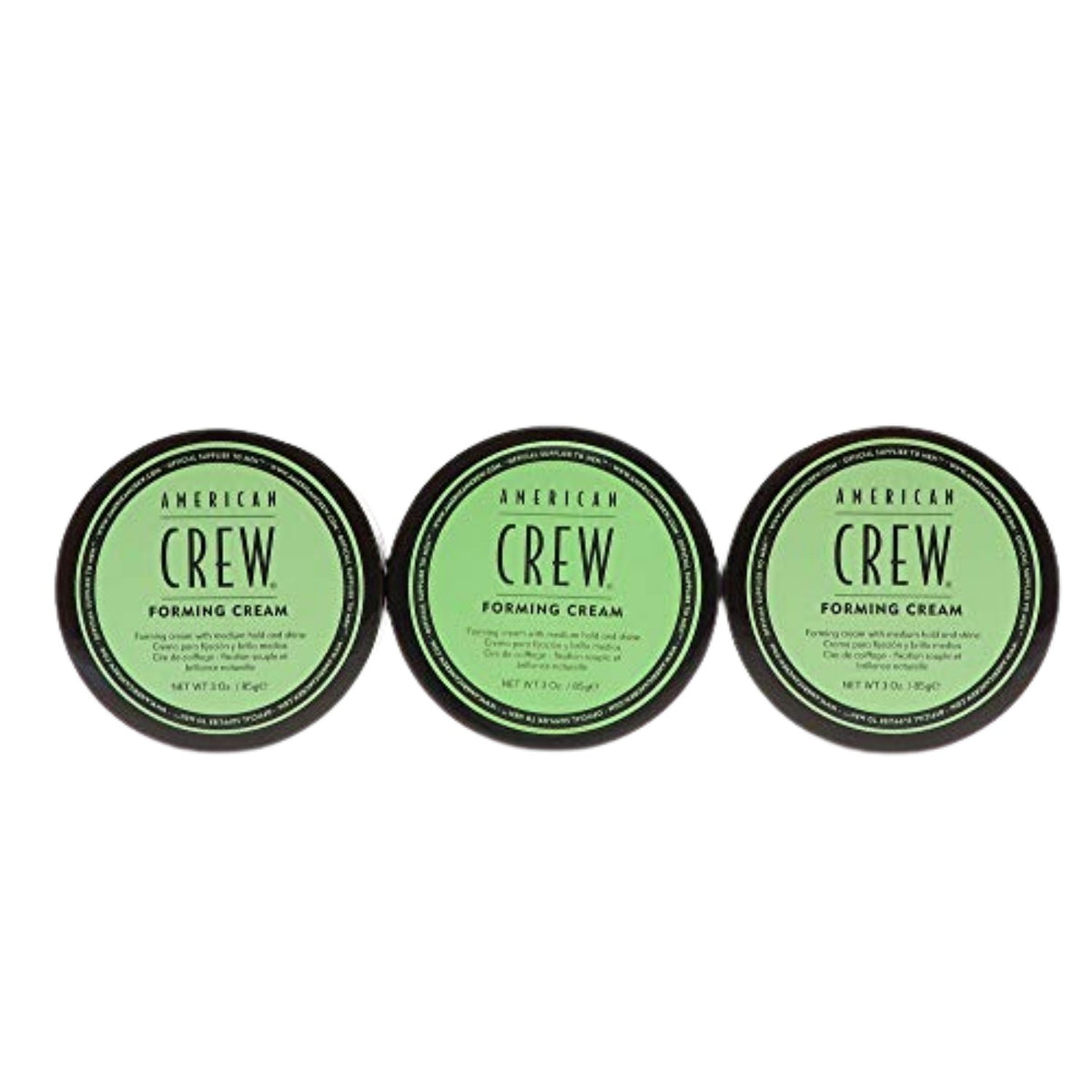 American Crew Forming Cream, 3.0 oz ( Pack of 3)