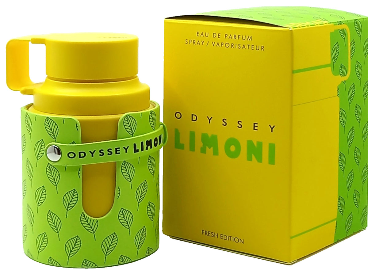 ARMAF ODYSSEY LIMONI EAU DE PARFUM SPRAY UNISEX 3.4 Oz / 100 ml BRAND NEW ITEM!