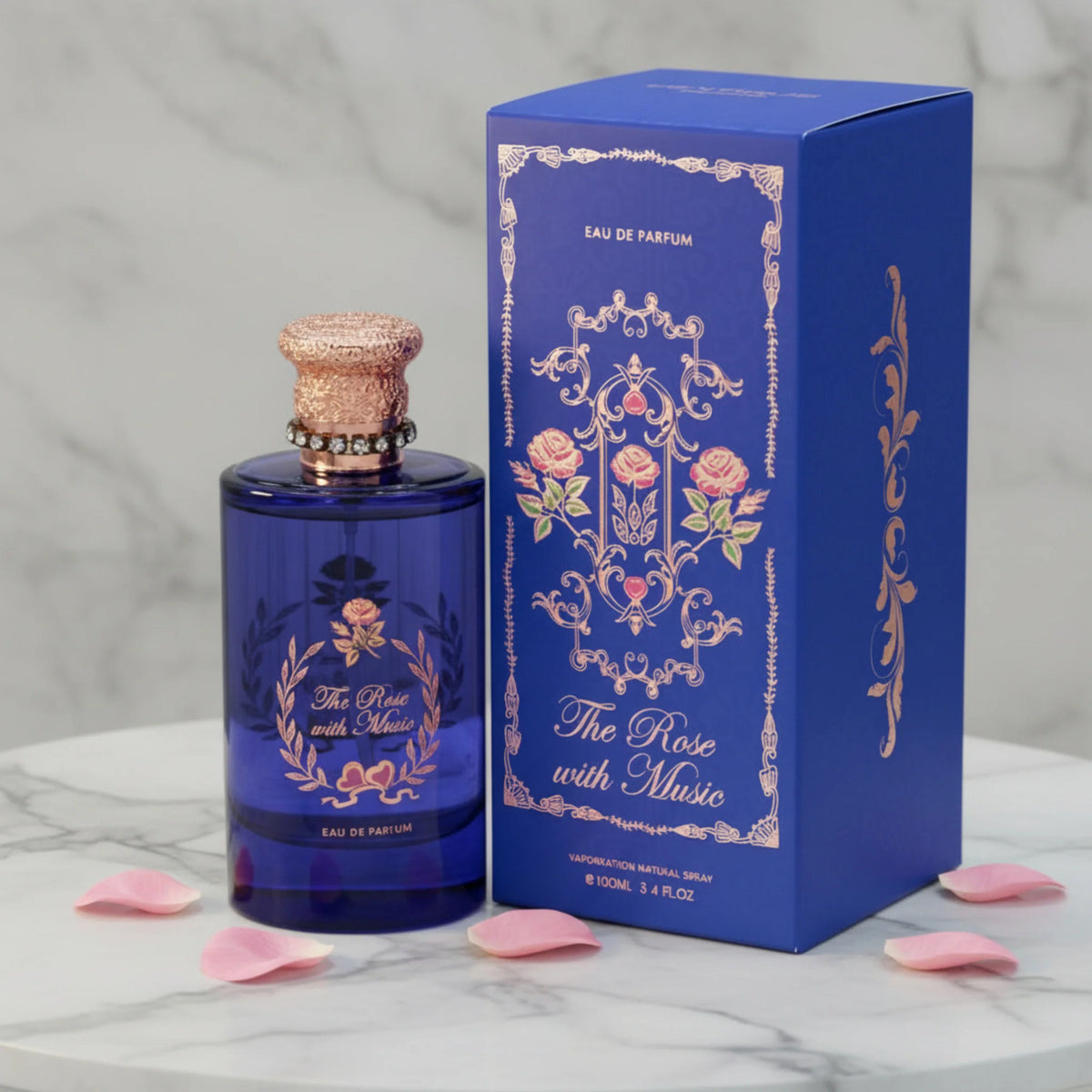 Le Vogue The Rose With Music EDP Spray Women 3.4 oz New Box