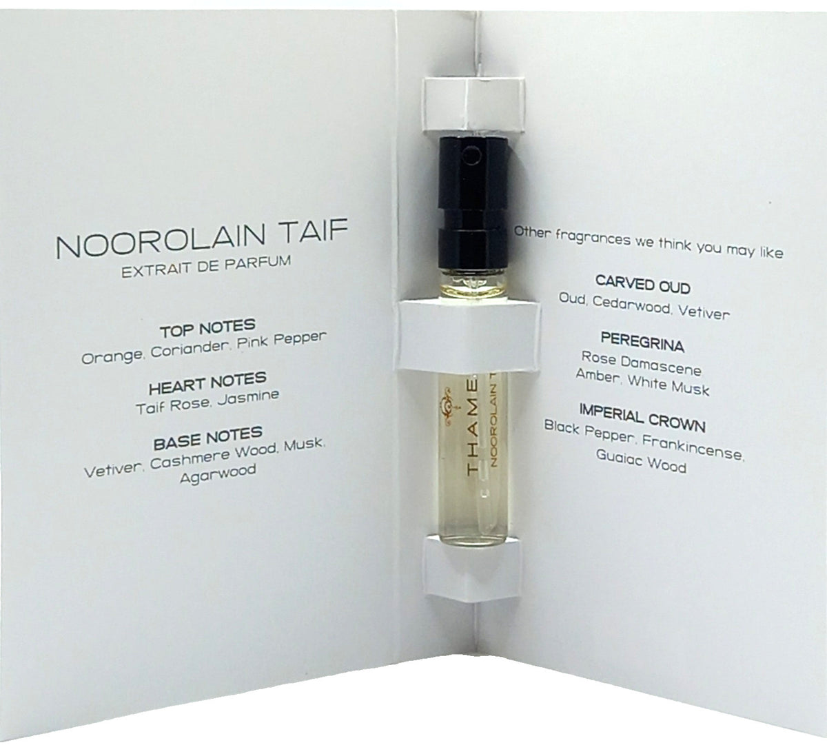 THAMEEN NOOROLAIN TAIF EXTRAIT DE PARFUM VIAL SPRAY WOMEN 0.07 Oz / 2 ml NEW!!!