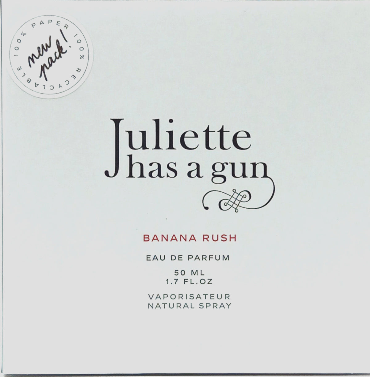 JULIETTE HAS A GUN BANANA RUSH EAU DE PARFUM SPRAY FOR WOMEN 1.7 Oz / 50 ml NEW!