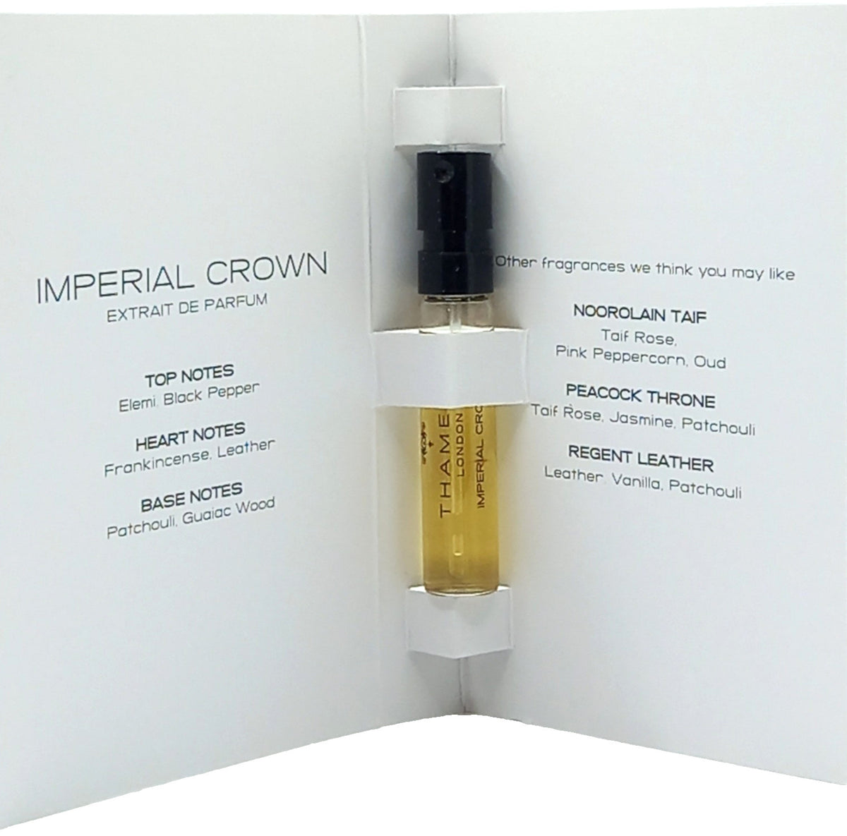 THAMEEN IMPERIAL CROWN EXTRAIT DE PARFUM VIAL SPRAY UNISEX 0.07 Oz / 2 ml NEW!!!