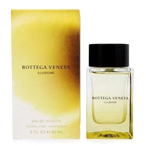 BOTTEGA VENETA ILLUSIONE EAU DE TOILETTE SPRAY FOR MEN 3.0 Oz / 90 ml BRAND NEW!